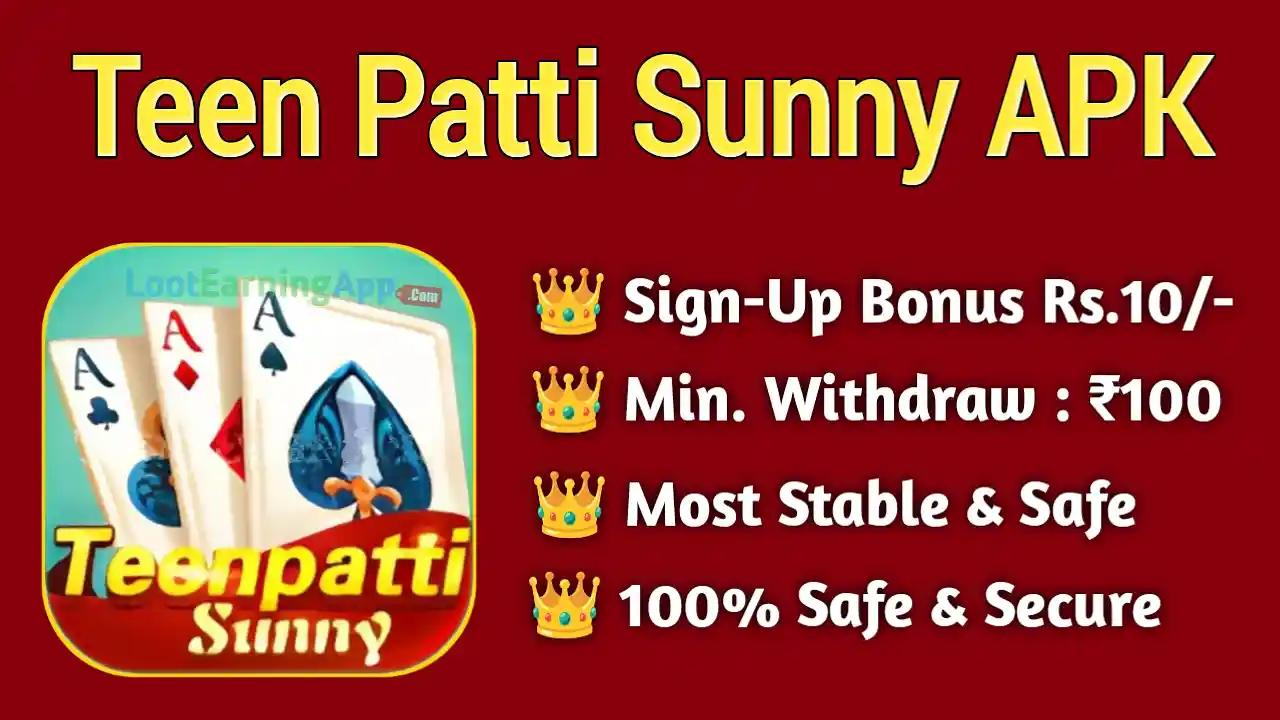 Teen Patti Sunny APK Banner