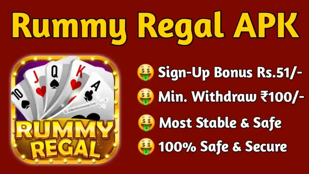 Rummy Regal APK Banner